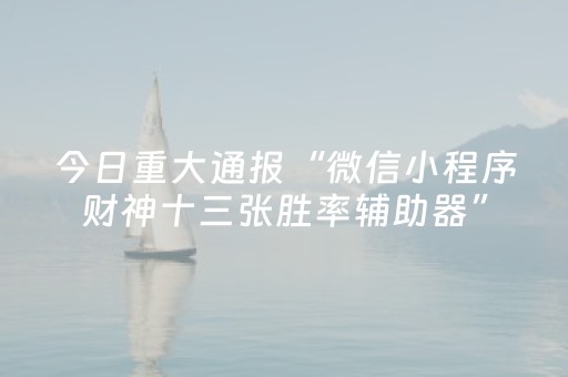 实测辅助“麻将机程序在手机上怎样操作（专用辅牌神器免安装）
