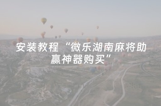 实测分享“闲来麻将软挂神器（专用辅牌神器免安装）