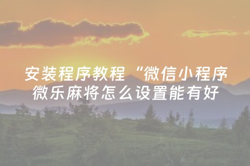 玩家必看教程！“微乐麻将怎么让系统给自己好牌”（详细辅助教程）-哔哩哔哩