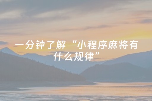 玩家必看教程！“微信打麻将怎么设置赢”（详细开挂教程）-哔哩哔哩