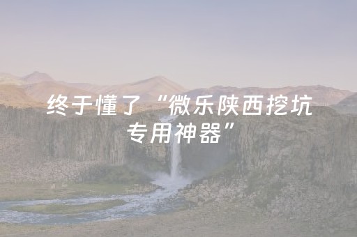 终于懂了“微乐陕西挖坑专用神器”（自建房怎么赢)