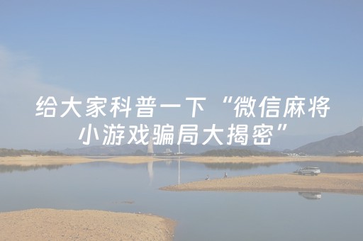 实测辅助“微乐广东麻将游戏有挂吗（专用辅牌神器免安装）