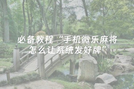 实测辅助“微乐二七王开挂视频（专用辅牌神器免安装）