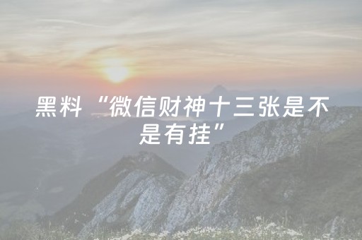 教程辅助“微乐麻将小程序有技巧吗（助赢神器通用版）