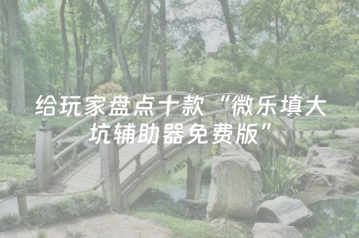 玩家必备教程“微乐跑得快怎么调胜率（助赢神器通用版）