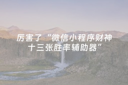 玩家实测“打哈儿麻将挂的使用方法（专用辅牌神器免安装）