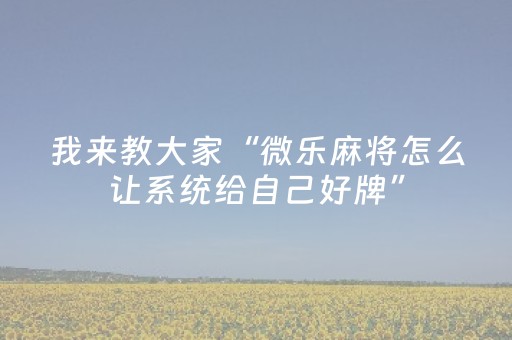 2分钟秒懂！“微乐捉鸡麻将助赢软件”（详细开挂教程）-哔哩哔哩