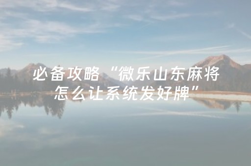 实测教程“普通免安装麻将机解码器（专用辅牌神器免安装）