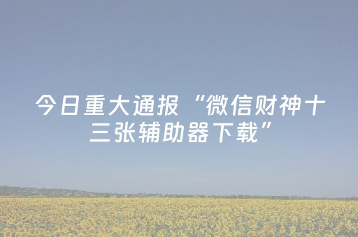 实测分享“微信微乐麻将挂件神器（专用辅牌神器免安装）