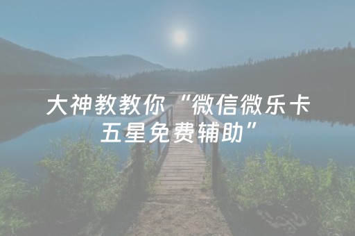 必看教程“微乐陕西红中麻将助赢神器购买”（详细透视教程）-哔哩哔哩