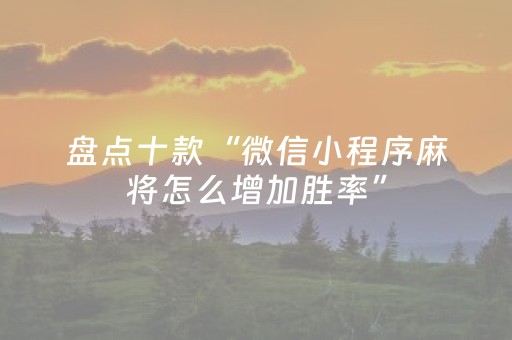 实测教程“微乐四川麻将专用神器（专用辅牌神器免安装）