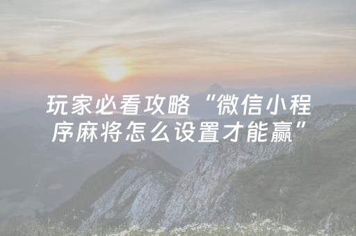 实测结果“哈灵麻将胡牌神器（助赢神器通用版）