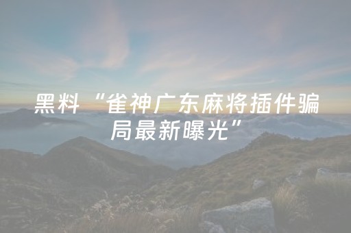 3分钟学会“手机拼三张到底有没有挂（专用辅牌神器免安装）