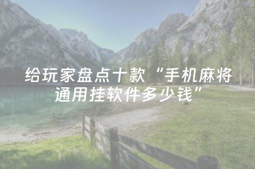 胜率设置方法“微乐家乡麻将助赢神器（助赢神器通用版）