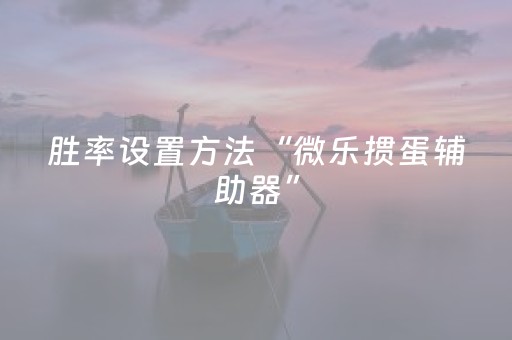 实测辅助“中至小程序辅助器真的假的（助赢神器通用版）