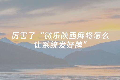 玩家必备教程“最新免安装程序麻将机设备”（详细透视教程）-哔哩哔哩