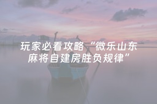 实测教程“麻将机控牌器多少钱”（详细透视教程）-哔哩哔哩
