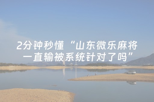 2分钟秒懂！“微乐山西麻将助赢神器可试用”（详细开挂教程）-哔哩哔哩