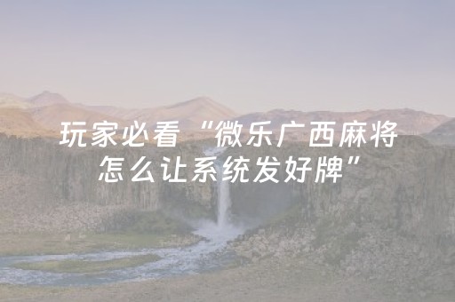 实测教程“微乐天津麻将胡牌神器”（详细透视教程）-哔哩哔哩