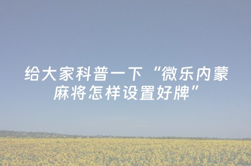 实测结果“功夫川麻辅助工具大全（专用辅牌神器免安装）