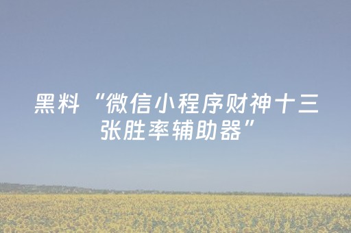 教程辅助“微乐插件下载（助赢神器通用版）