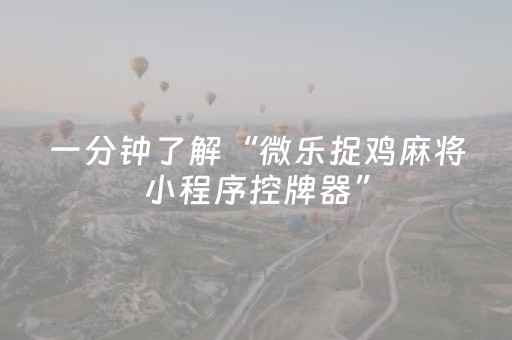 终于发现“微乐打牌外挂可信吗（助赢神器通用版）