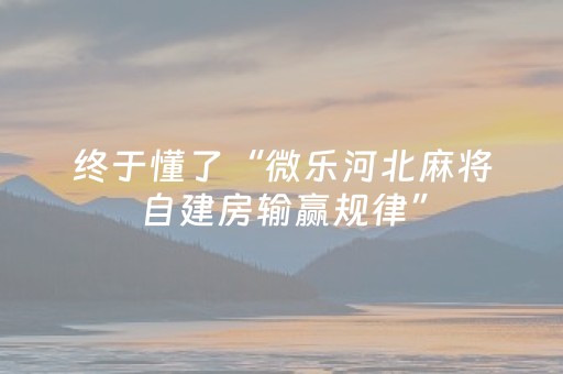 终于发现了“程序麻将机最简单的识别方法（助赢神器通用版）