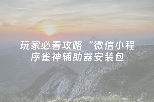 今日实测“边锋跑得快有辅助挂是真的吗”（详细辅助教程）-哔哩哔哩