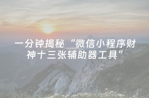 分享辅助“微乐湖南麻将专用神器（专用辅牌神器免安装）