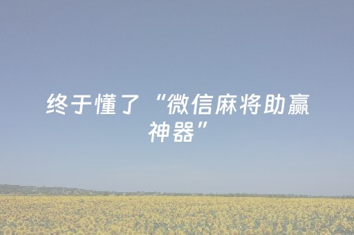 终于发现了“途游四川麻将输赢规律（专用辅牌神器免安装）