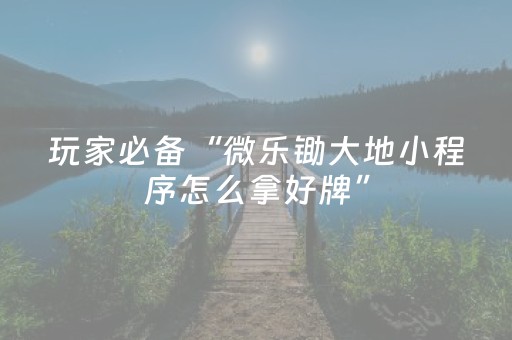 实测分享“微乐河北麻将胡牌神器（助赢神器通用版）