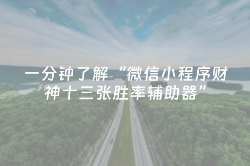 玩家必看攻略“小程序麻将控牌购买（专用辅牌神器免安装）
