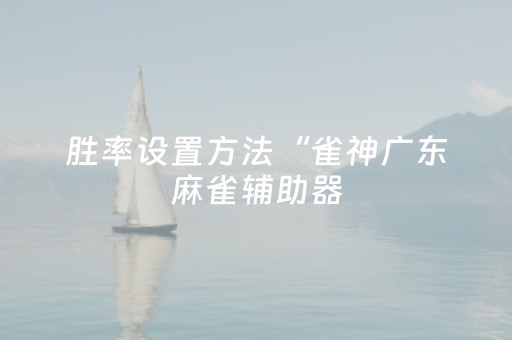 玩家实测“手机雀神麻将神器软件（专用辅牌神器免安装）