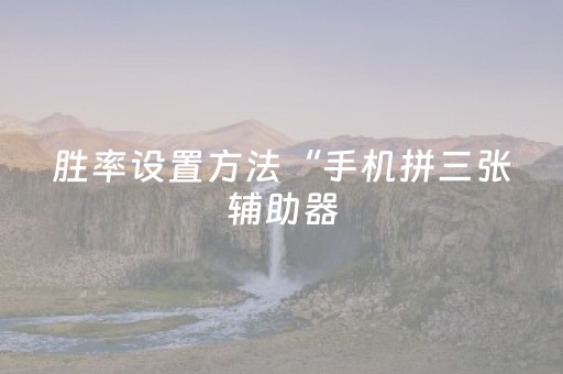 今日盘点“钱塘十三水通用辅助器”（详细透视教程）-哔哩哔哩