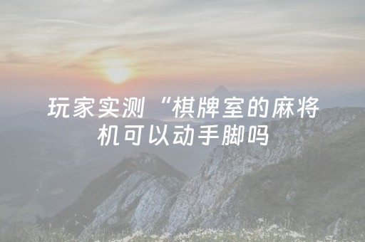 实测教程“情怀麻将专用神器（助赢神器通用版）
