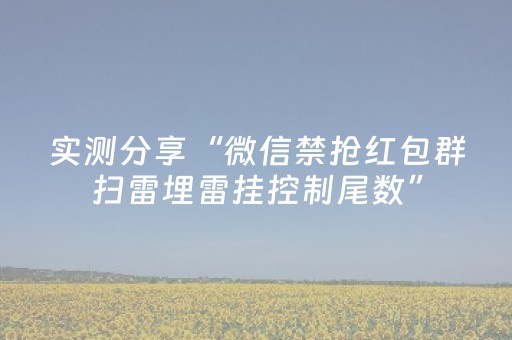 实测分享“微信禁抢红包群扫雷埋雷挂控制尾数”（详细透视教程）-哔哩哔哩