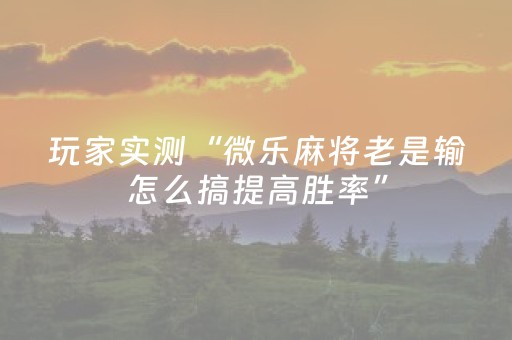 我来教大家“闲逸麻将有挂吗”（详细透视教程）-哔哩哔哩