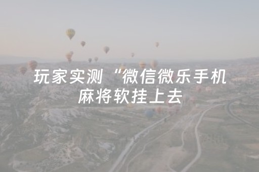 教程辅助“麻将机程序控牌器怎么操作（助赢神器通用版）
