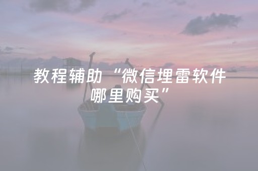教程辅助“微信埋雷软件哪里购买”（详细透视教程）-哔哩哔哩