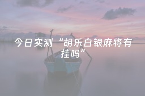 实测教程“手机微乐麻将机防作弊检测器（专用辅牌神器免安装）