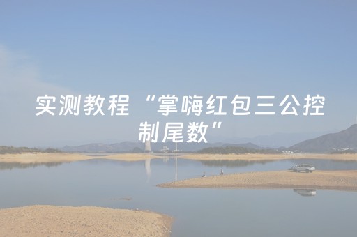 实测教程“掌嗨红包三公控制尾数”（详细透视教程）-哔哩哔哩