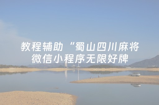 教程辅助“蜀山四川麻将微信小程序无限好牌（助赢神器通用版）