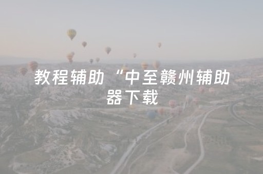 教程辅助“中至赣州辅助器下载（专用辅牌神器免安装）