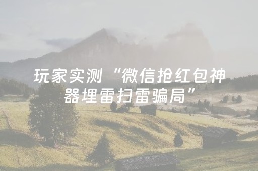 玩家实测“红包群尾 数控制软件”（详细透视教程）-哔哩哔哩