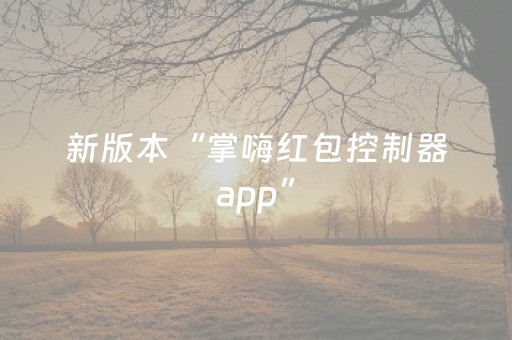 新版本“掌嗨红包控制器app”（详细透视教程）-哔哩哔哩