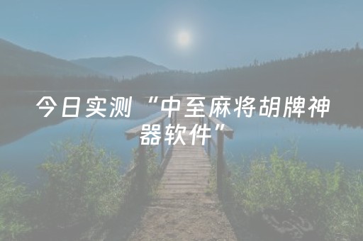 今日实测“中至麻将胡牌神器软件”（详细辅助教程）-哔哩哔哩