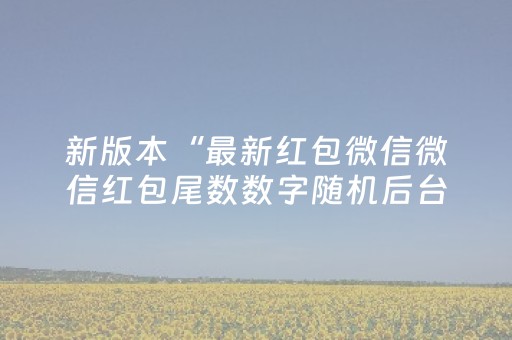 新版本“最新红包微信微信红包尾数数字随机后台控制软件”（详细透视教程）-哔哩哔哩