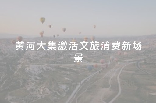 黄河大集激活文旅消费新场景