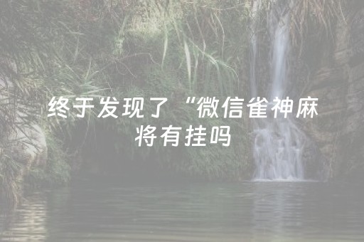 终于发现了“微乐四川麻将真的有挂吗”（详细透视教程）-哔哩哔哩