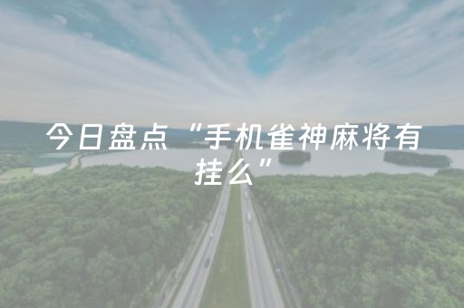 今日盘点“手机雀神麻将有挂么”（详细透视教程）-哔哩哔哩